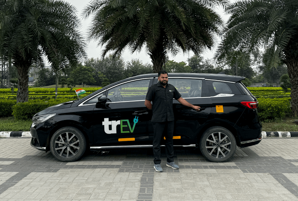 TrEV electric vehicle with chauffeur